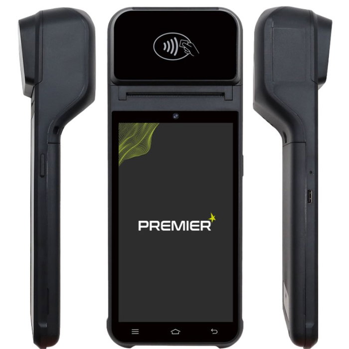 Premier Maxi 52 Z PDA Industrial con Impresora de 58mm, 4GB RAM, 32GB ROM, Negro